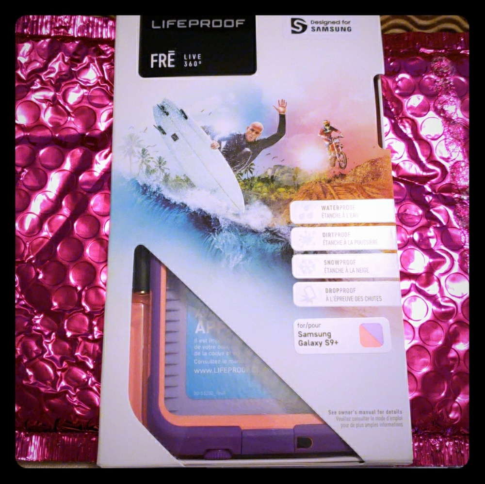 Lifeproof fre case for galaxy s9+